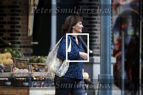 Amsterdam 28 oktober 2019
Astrid Joosten doet boodschappen op de cornelis Schuytstraat.