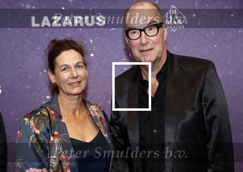 Amsterdam 13 oktober 2019
Premiere Lazarus in het deLamar theater. Bart Chabot met zijn vrouw
