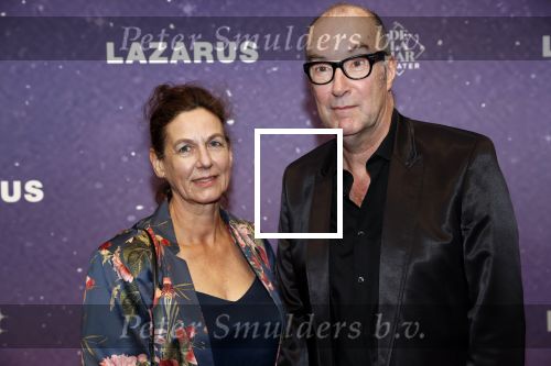Amsterdam 13 oktober 2019
Premiere Lazarus in het deLamar theater. Bart Chabot met zijn vrouw