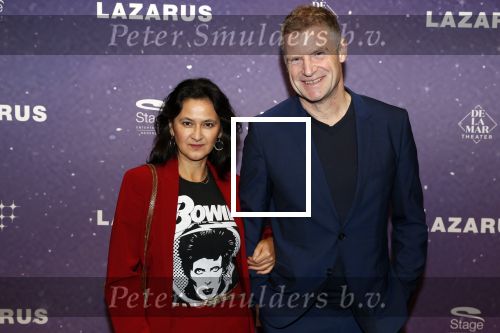 Amsterdam 13 oktober 2019
Premiere Lazarus in het deLamar theater. Bart oomen met partner