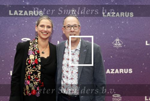 Amsterdam 13 oktober 2019
Premiere Lazarus in het deLamar theater. Bernhard Rupsamen met partner