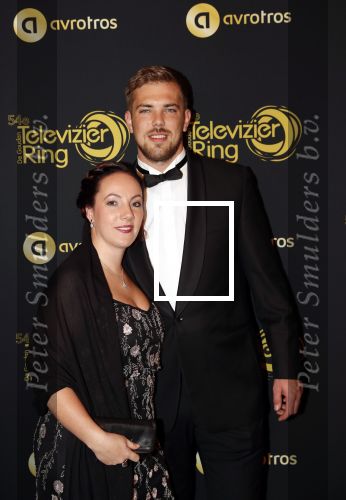 Amsterdam 9 oktober 2019
Uitreiking televizierring 2019 in AFAS Live. Boerin Michelle en Maarten