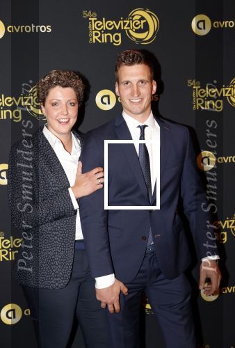 Amsterdam 9 oktober 2019
Uitreiking televizierring 2019 in AFAS Live. Boerin Steffi en Roel