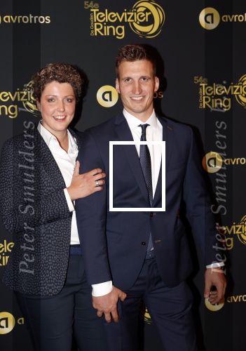 Amsterdam 9 oktober 2019
Uitreiking televizierring 2019 in AFAS Live. Boerin Steffi en Roel