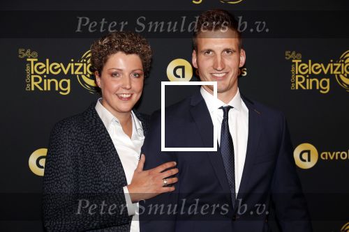 Amsterdam 9 oktober 2019
Uitreiking televizierring 2019 in AFAS Live. Boerin Steffi en Roel