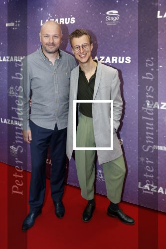 Amsterdam 13 oktober 2019
Premiere Lazarus in het deLamar theater. Boris v d Ham met een kennis