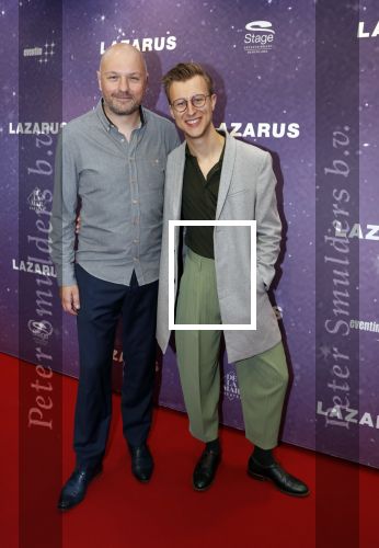 Amsterdam 13 oktober 2019
Premiere Lazarus in het deLamar theater. Boris v d Ham met een kennis