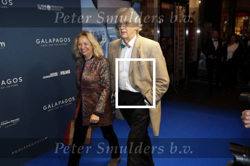Amsterdam 28 oktober 2019
Premiere Galapagos in Tuschinski. Boudewijn Poelman met zijn vrouw