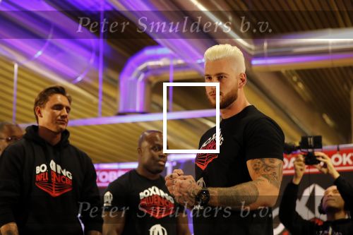 Almere 26 september 2019
Presentatie influencer boxing avond in sportcentrum Almere.
