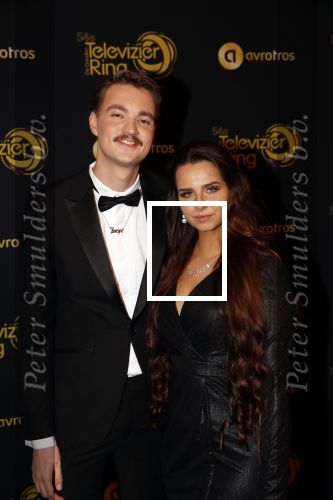 Amsterdam 9 oktober 2019
Uitreiking televizierring 2019 in AFAS Live. Bram Krikke en partner