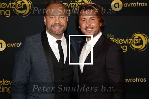 Amsterdam 9 oktober 2019
Uitreiking televizierring 2019 in AFAS Live Carlo Boszhard met partner Harald