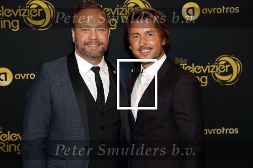 Amsterdam 9 oktober 2019
Uitreiking televizierring 2019 in AFAS Live Carlo Boszhard met partner Harald