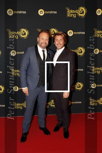 Amsterdam 9 oktober 2019
Uitreiking televizierring 2019 in AFAS Live Carlo Boszhard met partner Harald