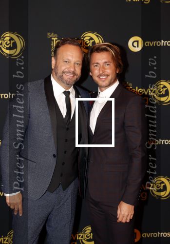 Amsterdam 9 oktober 2019
Uitreiking televizierring 2019 in AFAS Live Carlo Boszhard met partner Harald