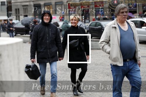 Amsterdam 3 november 2019
Caroline Tensen met haar man Ernst Jan Smids