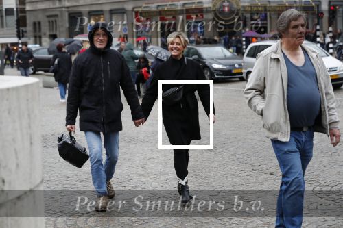 Amsterdam 3 november 2019
Caroline Tensen met haar man Ernst Jan Smids