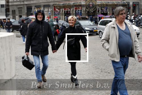 Amsterdam 3 november 2019
Caroline Tensen met haar man Ernst Jan Smids