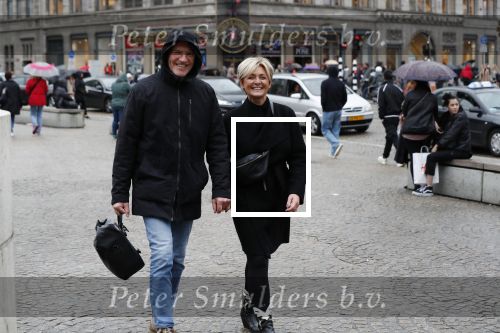 Amsterdam 3 november 2019
Caroline Tensen met haar man Ernst Jan Smids
