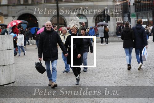 Amsterdam 3 november 2019
Caroline Tensen met haar man Ernst Jan Smids