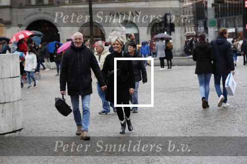 Amsterdam 3 november 2019
Caroline Tensen met haar man Ernst Jan Smids