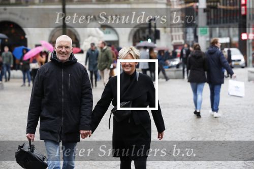 Amsterdam 3 november 2019
Caroline Tensen met haar man Ernst Jan Smids