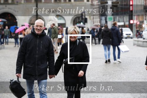 Amsterdam 3 november 2019
Caroline Tensen met haar man Ernst Jan Smids