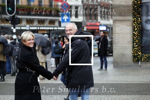 Amsterdam 3 november 2019
Caroline Tensen met haar man Ernst Jan Smids
