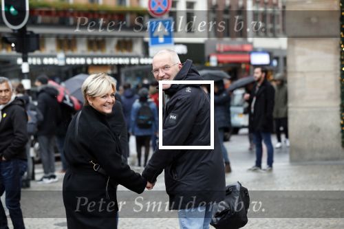 Amsterdam 3 november 2019
Caroline Tensen met haar man Ernst Jan Smids
