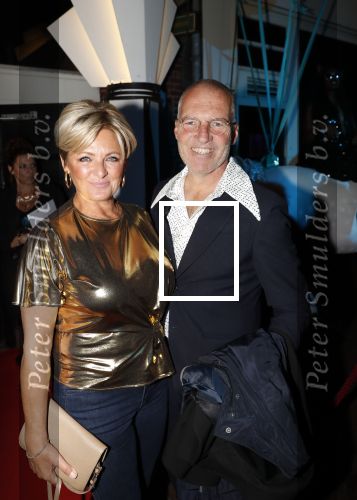 Amsterdam 21 september 2019
Trouwfeest Martijn en Deborah Krabbe bij Akhnaton . 
Caroline Tensen met man