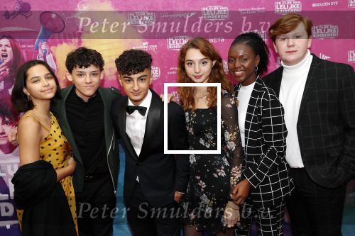 Amsterdam 6 oktober 2019
Premiere club van lelijke kinderen in Pathe Arena. cast
