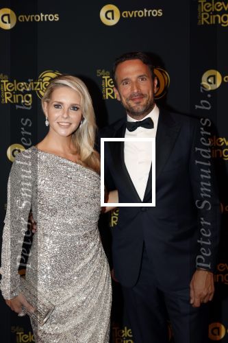 Amsterdam 9 oktober 2019
Uitreiking televizierring 2019 in AFAS Live. Chantal janzen kwam met haar man Marco Geeratz