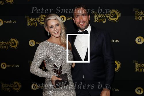 Amsterdam 9 oktober 2019
Uitreiking televizierring 2019 in AFAS Live. Chantal janzen kwam met haar man Marco Geeratz