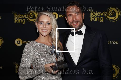 Amsterdam 9 oktober 2019
Uitreiking televizierring 2019 in AFAS Live. Chantal janzen kwam met haar man Marco Geeratz