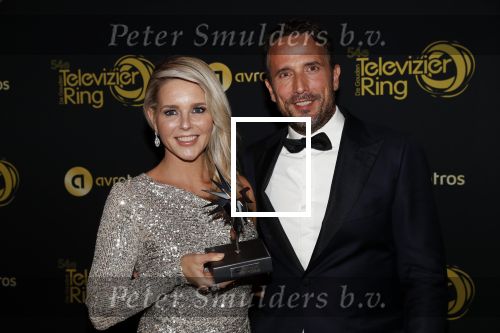 Amsterdam 9 oktober 2019
Uitreiking televizierring 2019 in AFAS Live. Chantal janzen kwam met haar man Marco Geeratz