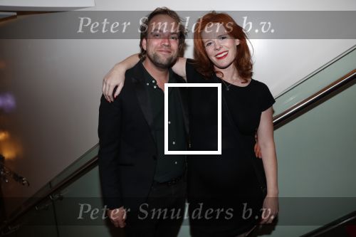 Amsterdam 6 november 2019
Premiere de verleiders in het nieuwe deLamar theater. Christine de Boer zwanger met partner