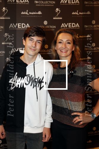 Amsterdam 3 oktober 2019
Modeshow Tommy Driessen in hotel Krasnapolsky. Cynthia Abma kwam met haar zoon