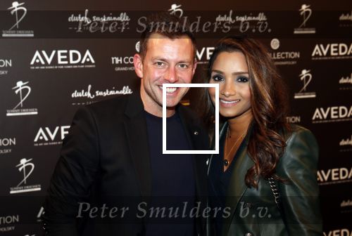 Amsterdam 3 oktober 2019
Modeshow Tommy Driessen in hotel Krasnapolsky. Dan Karaty met zijn vrouw