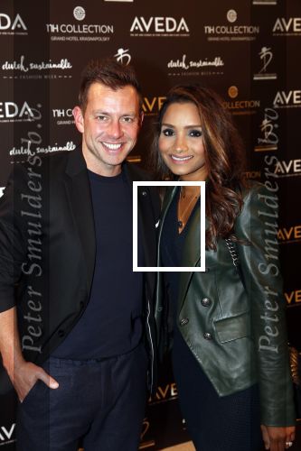 Amsterdam 3 oktober 2019
Modeshow Tommy Driessen in hotel Krasnapolsky. Dan Karaty met zijn vrouw