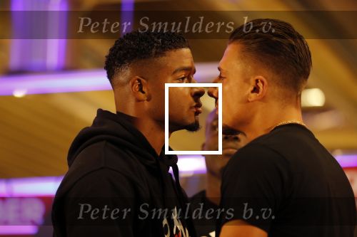 Almere 26 september 2019
Presentatie influencer boxing avond in sportcentrum Almere.
Danicio Confried VS Harry Snijders