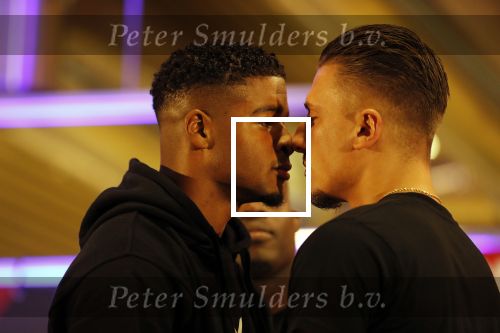 Almere 26 september 2019
Presentatie influencer boxing avond in sportcentrum Almere.
Danicio Confried VS Harry Snijders