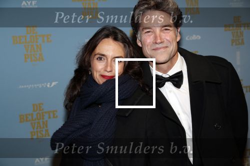 Amsterdam 7 oktober 2019
Premiere de belofte van Pisa in Tuschinski. Daniel Boissevain met vrouw