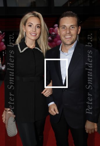 Hilversum 7 oktober 2019
Gala voor breast care foundation in studio 21. daniel v Zweden met zijn vrouw