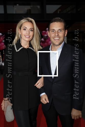 Hilversum 7 oktober 2019
Gala voor breast care foundation in studio 21. daniel v Zweden met zijn vrouw