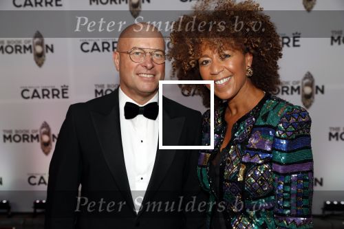 Amsterdam 3 oktober 2019
Premiere Book of Mormon in Carre. Diana Matroos met man