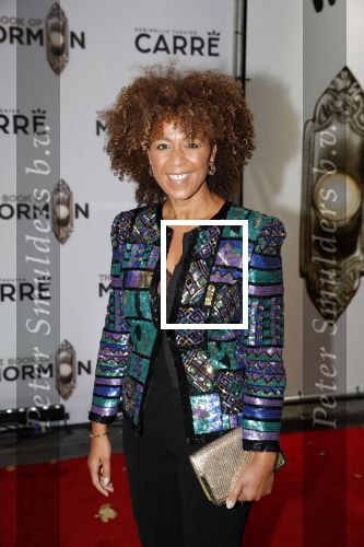 Amsterdam 3 oktober 2019
Premiere Book of Mormon in Carre. Diana Matroos met man