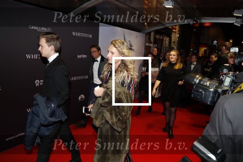 Amsterdam 8 oktober 2019
Premiere Whitestar met Britt Dekker. Dieuwertje Teunissen  de vriednin van Jan Versteegh