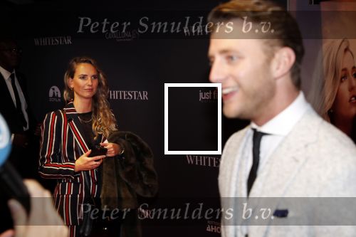 Amsterdam 8 oktober 2019
Premiere Whitestar met Britt Dekker. Dieuwertje Teunissen  de vriednin van Jan Versteegh