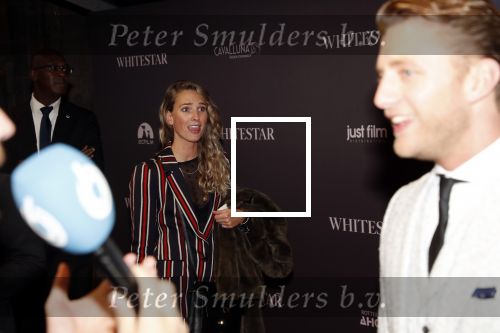 Amsterdam 8 oktober 2019
Premiere Whitestar met Britt Dekker. Dieuwertje Teunissen  de vriednin van Jan Versteegh