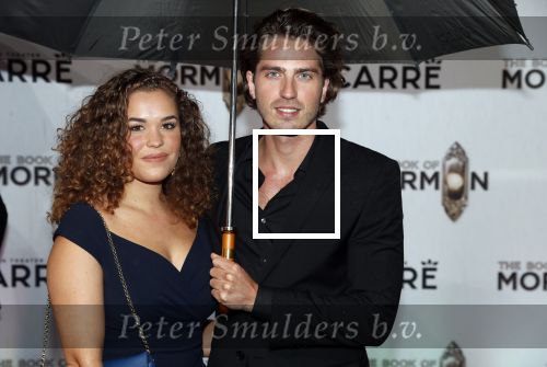 Amsterdam 3 oktober 2019
Premiere Book of Mormon in Carre. Dorian Bindels met een collega