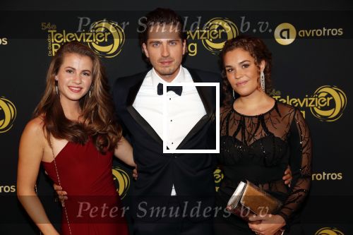 Amsterdam 9 oktober 2019
Uitreiking televizierring 2019 in AFAS Live. Dorian Bindels met vriendinnen